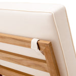 Outdoor Daybed Manzo Natural teak | flores off-white Outdoor 118465 10