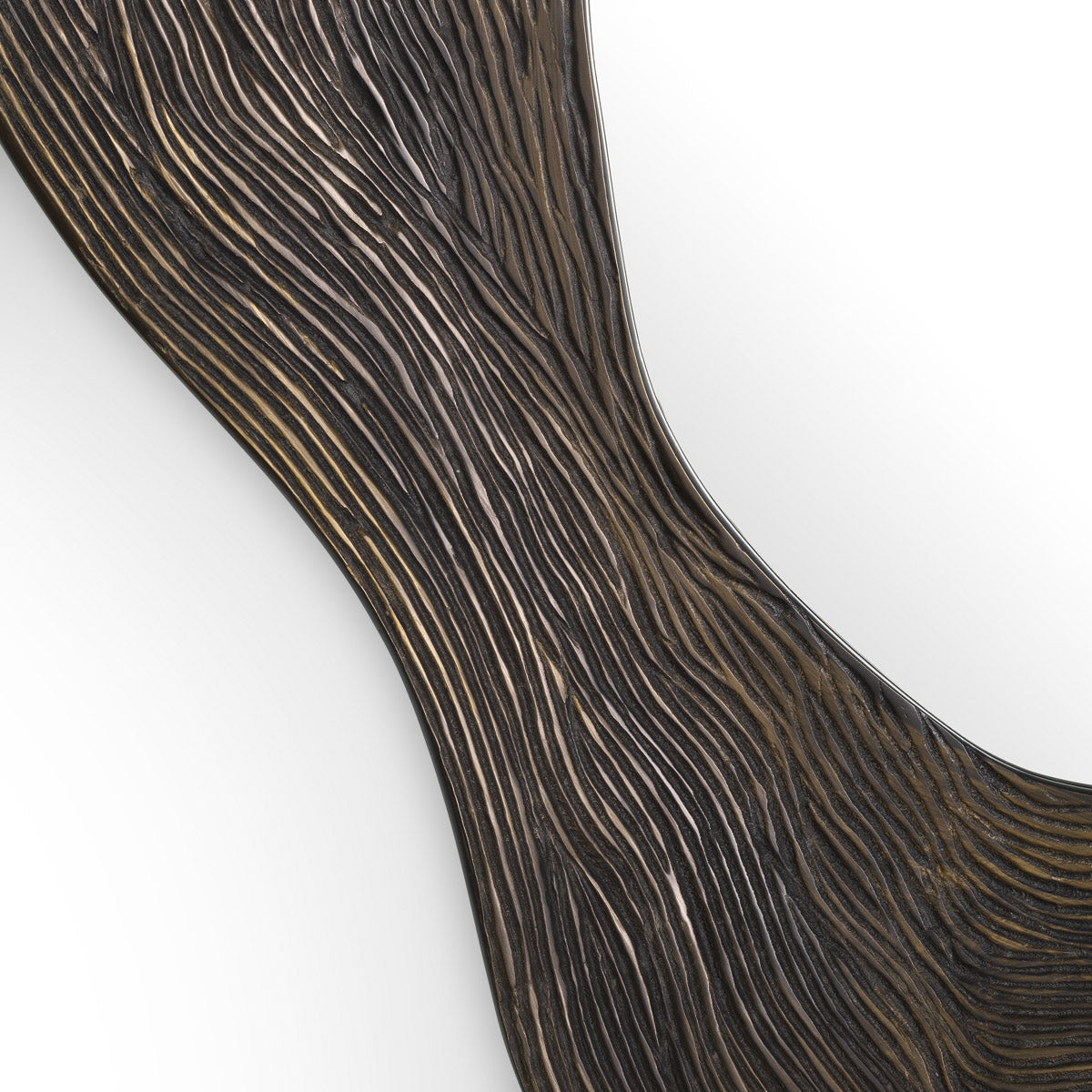 Alternate perspective of Mirror Pavona — Bronze finish (Image 6)