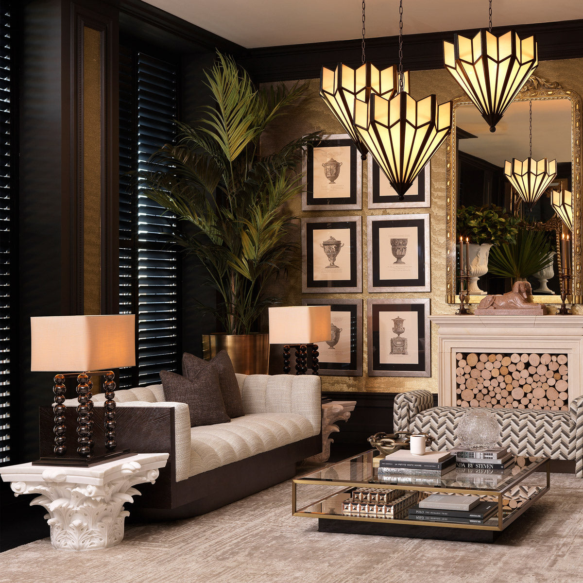 Detail shot of Artificial Plant Kentia Palm craftsmanship — premium materials accents (Image 5)