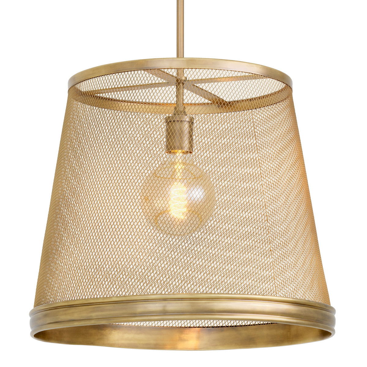 Pendant Colindale Vintage brass finish Lighting 118981UL 2
