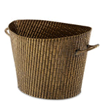 Wine Cooler Barletta S by Eichholtz in a styled setting — Vintage Brass (Image 4)