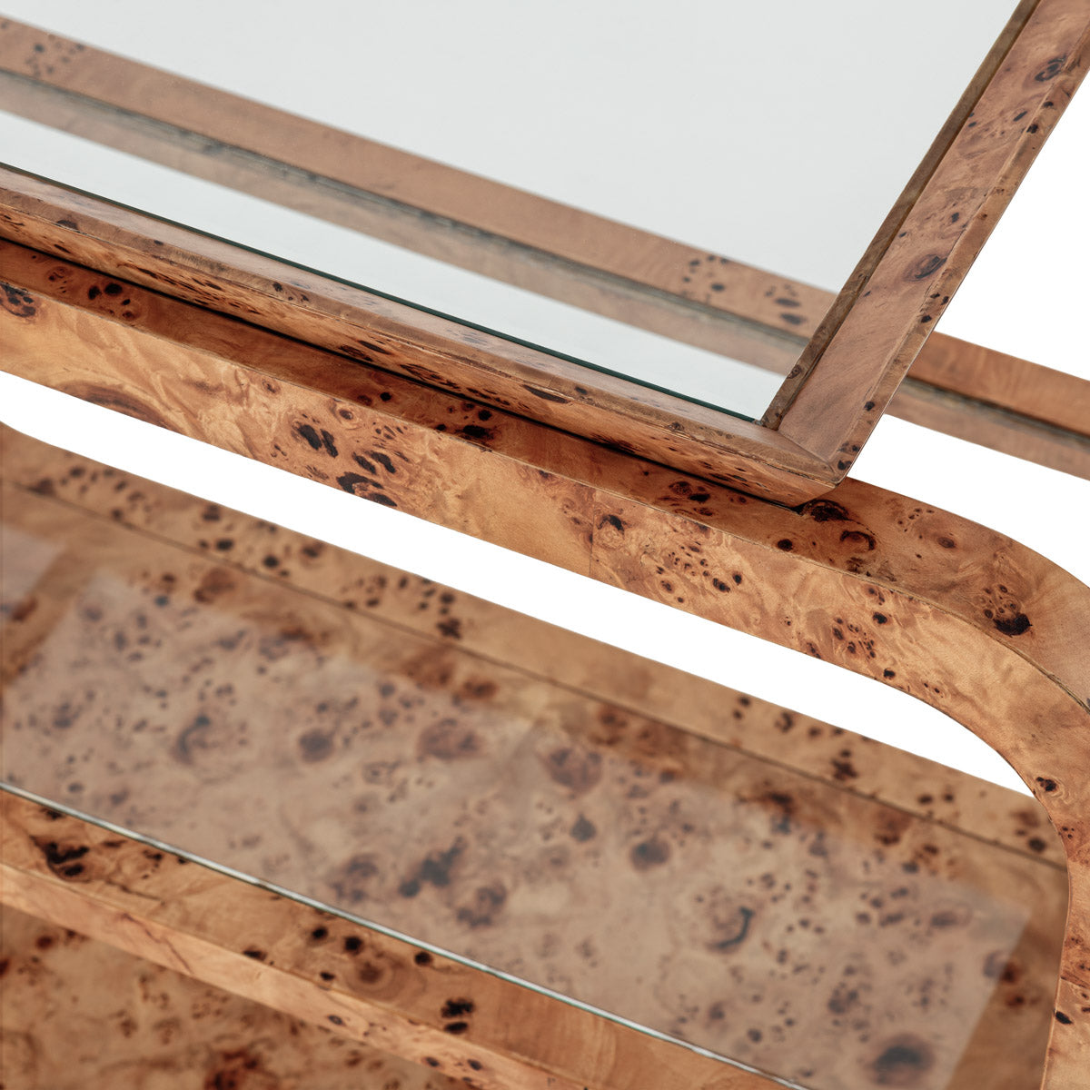 Eichholtz Trolley Mayfair — Light Brown Mappa Burl Veneer hero image (Image 9)