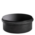 Coffee Table Tortugo Black finish | black glass Tables 119197 2