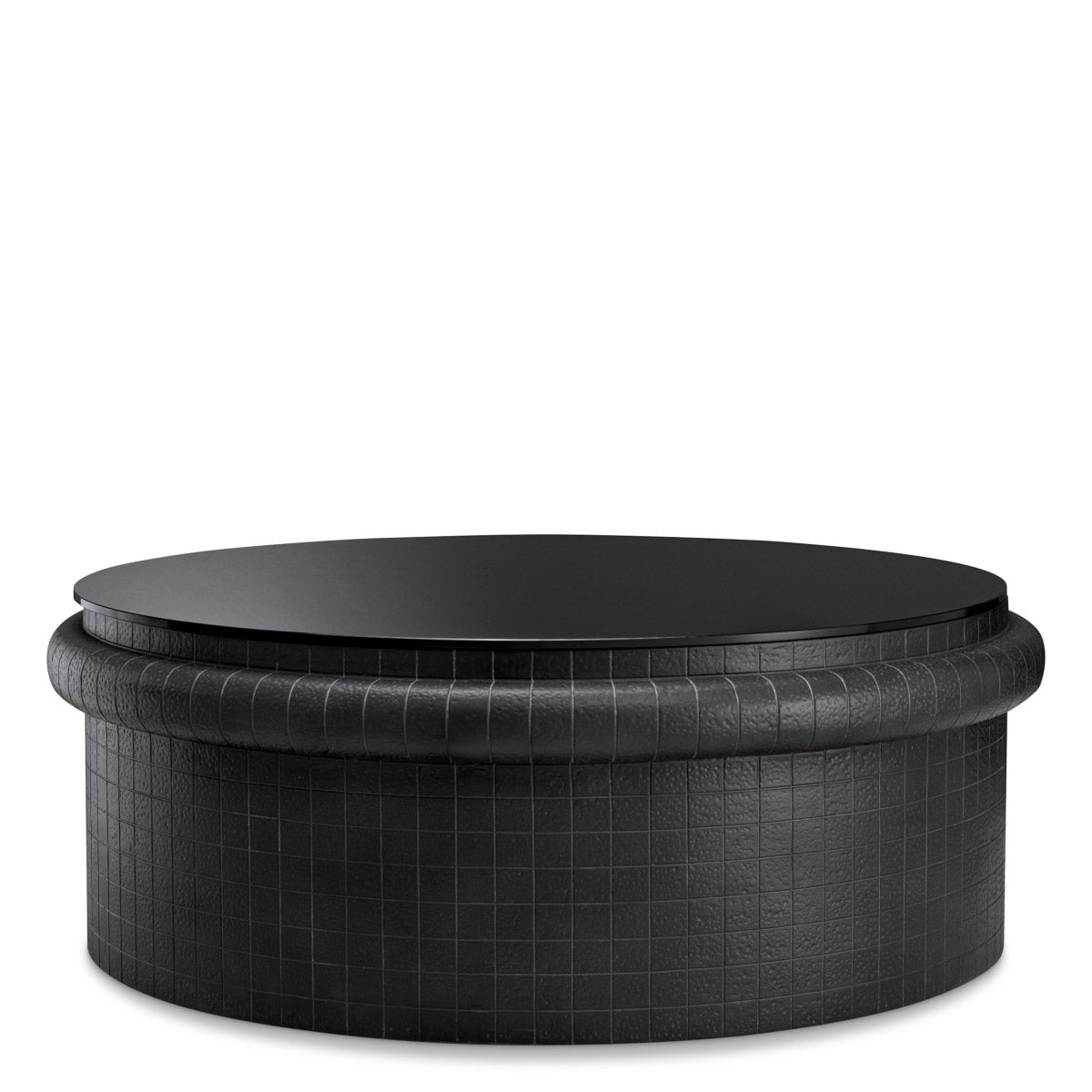 Coffee Table Tortugo Black finish | black glass Tables 119197 3