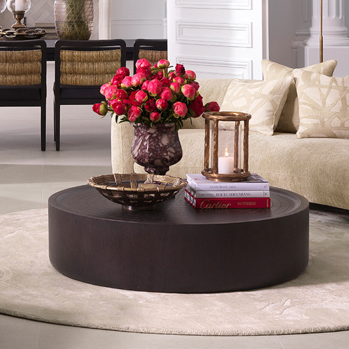 Coffee Table Chambord L Dark brown finish Tables 119199 3