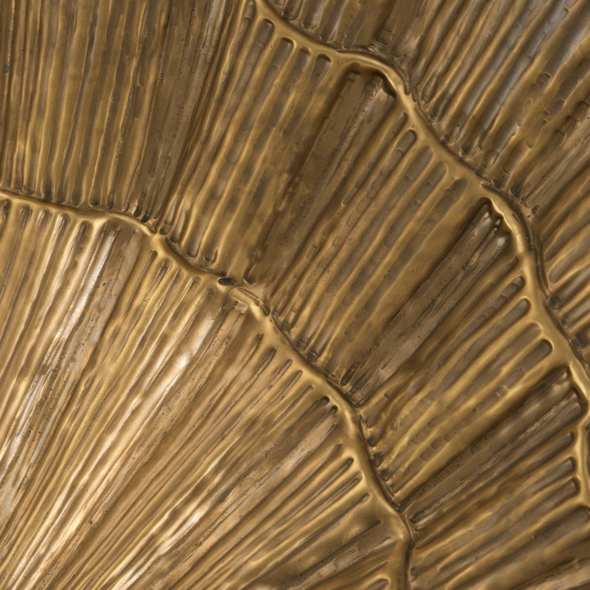 Alternate perspective of Bowl Seashell — Vintage Brass finish (Image 6)