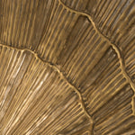 Alternate perspective of Bowl Seashell — Vintage Brass finish (Image 6)