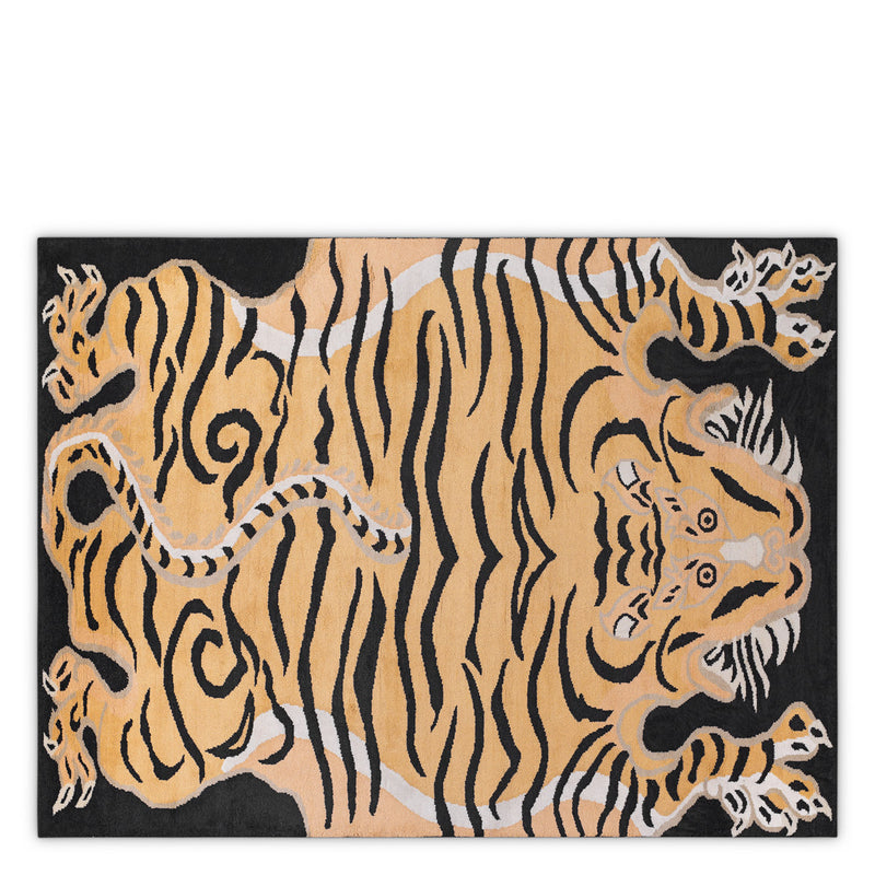Angled view of Rug Zandria 118.11" X 157.48" showing proportions and detailing (Image 3)
