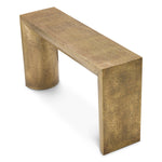 Console Table Drayton by Eichholtz in a styled setting — Hammered Vintage Brass (Image 4)