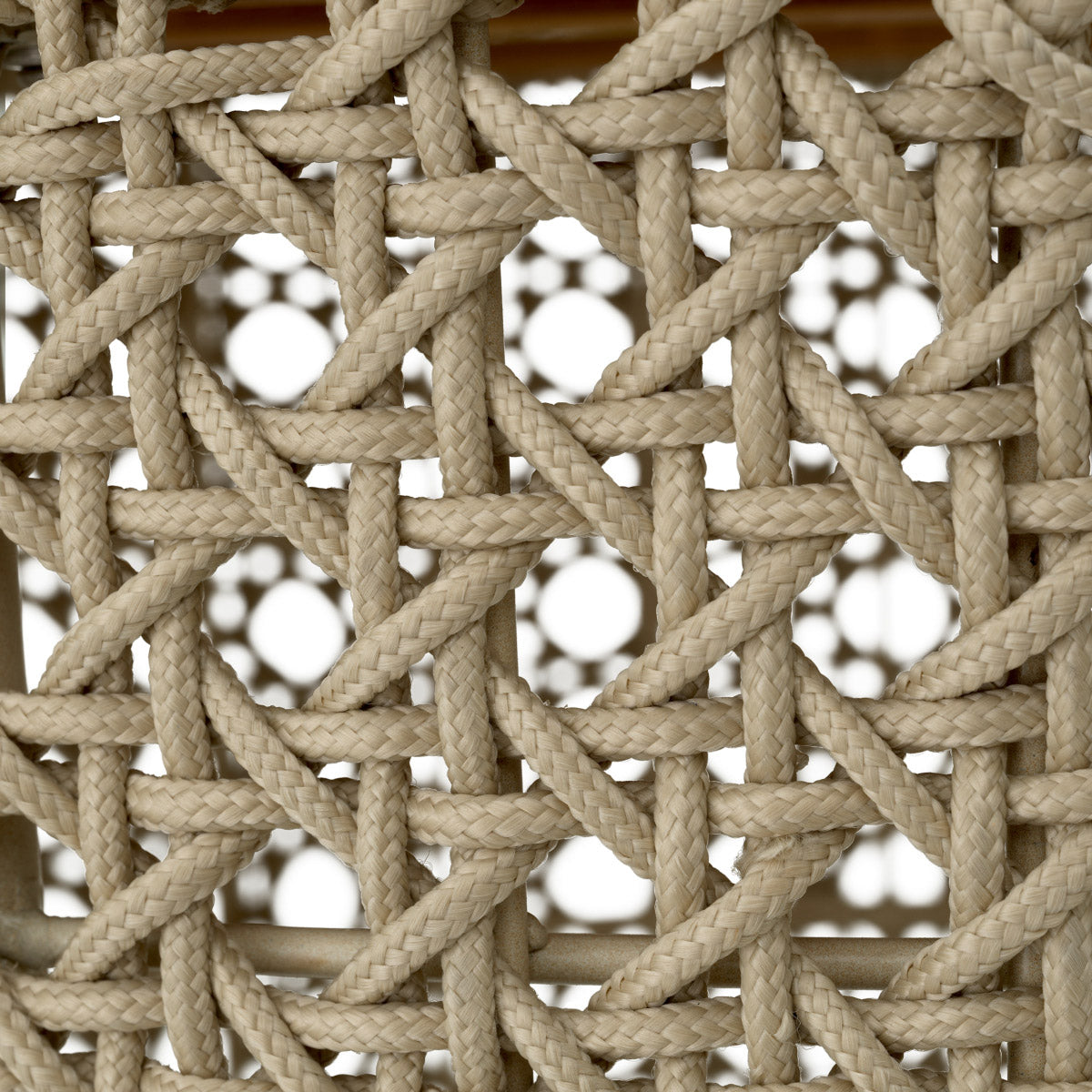 Outdoor Side Table Trinity Natural teak | cream rope Outdoor 119352 7