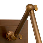 Wall Lamp Luca S Natural rattan | antique brass finish Lighting 119353UL 8