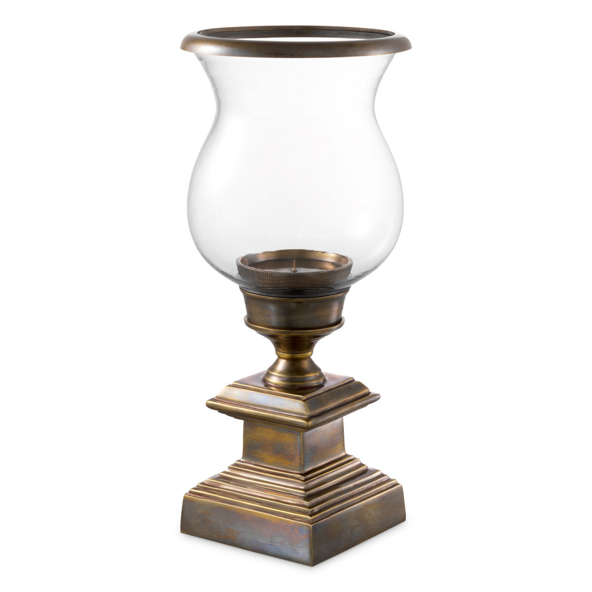 Hurricane Datcha Vintage brass finish | clear glass Accessories 119453 4