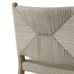 Outdoor Dining Chair Pivetti Aged teak | light grey rope Outdoor 119464 8