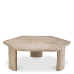 Coffee Table Zenitho Travertine, Travertine is a natural material, each piece differs in color and texture Tables 119504 2