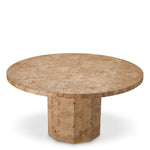 Dining Table Kingsgrove Light brown mappa burl veneer Tables 119527 5
