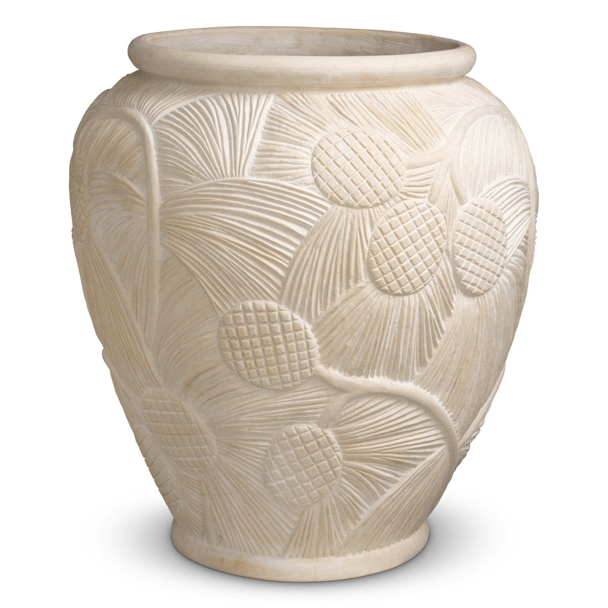 Outdoor Planter Yasmine Cream Outdoor 119536 2
