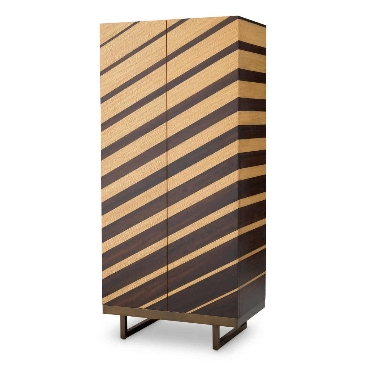 Bar Cabinet Wexford Natural oak veneer | eucalyptus veneer Cabinets 119547 2