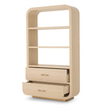 Cabinet Quinton Natural oak veneer | brass finish Cabinets 119550 3