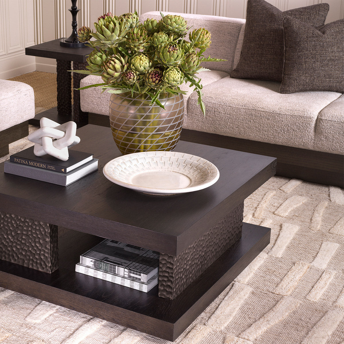 Cushion Renato S Renato brown 100% polyester Accessories 119572 3