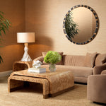 Table Lamp Banyan White finish, Including recycled linen-look shade Lighting 119587UL 3