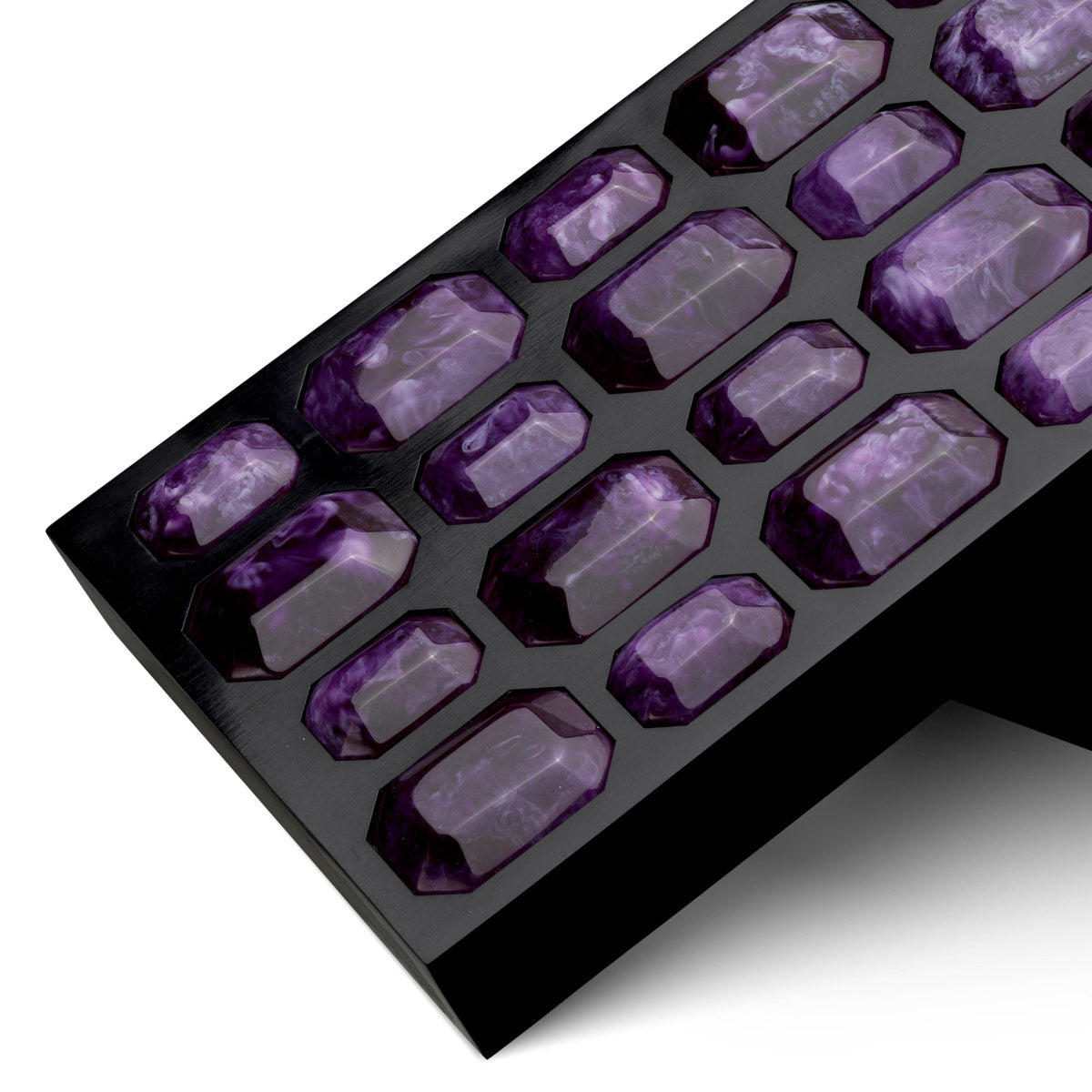 Box Lucida S Black finish | faux amethyst Accessories 119596 4