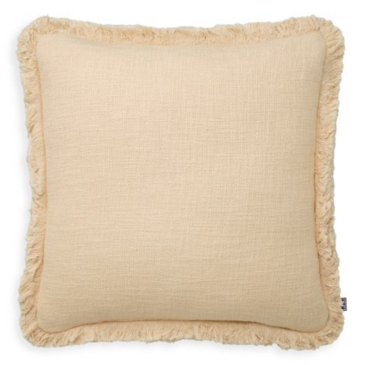 Cushion Brogan square Off-white | fringe 100% cotton Accessories 119612 4