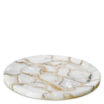 Tray Sonora Round Agate stone, Each piece is unique and differs in color and texture Accessories 119663 5