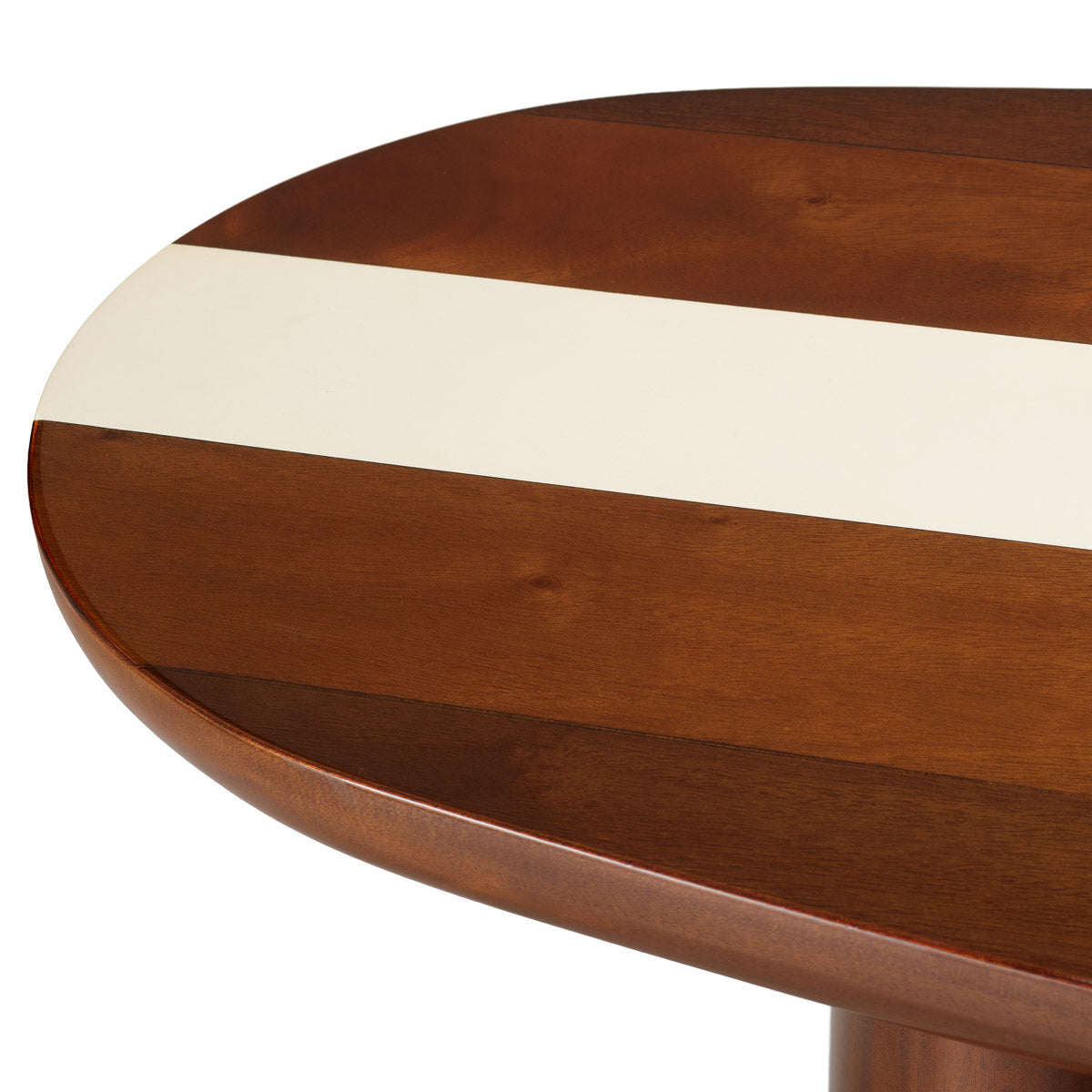 Alternate perspective of Coffee Table Jenson — High Gloss, Mahogany Wood finish (Image 6)