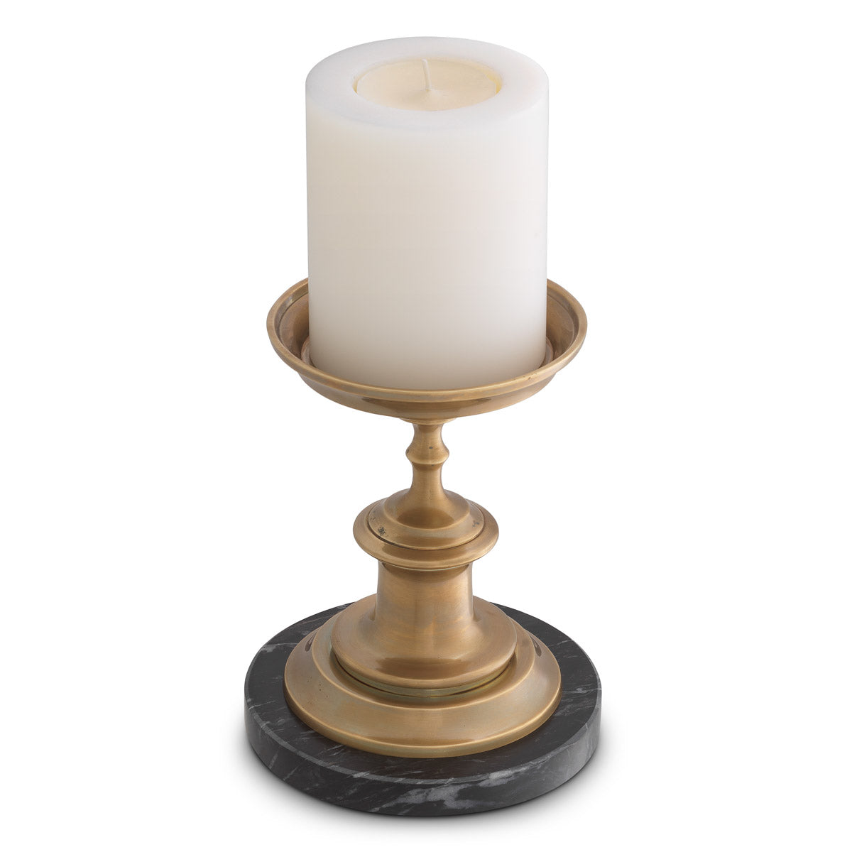 Packaging or detail view for Candle Holder Brampton — Brass & finish highlights (Image 7)