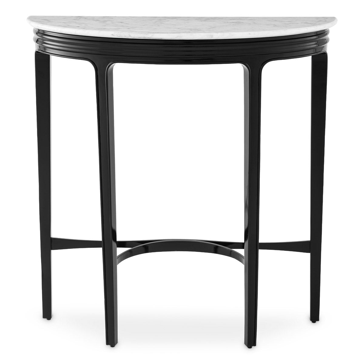 Detail shot of Console Table Rochefort craftsmanship — Marble accents (Image 5)