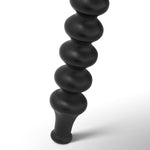 Alternate perspective of Side Table Laredo — Classic Black, Solid Mahogany Wood finish (Image 6)