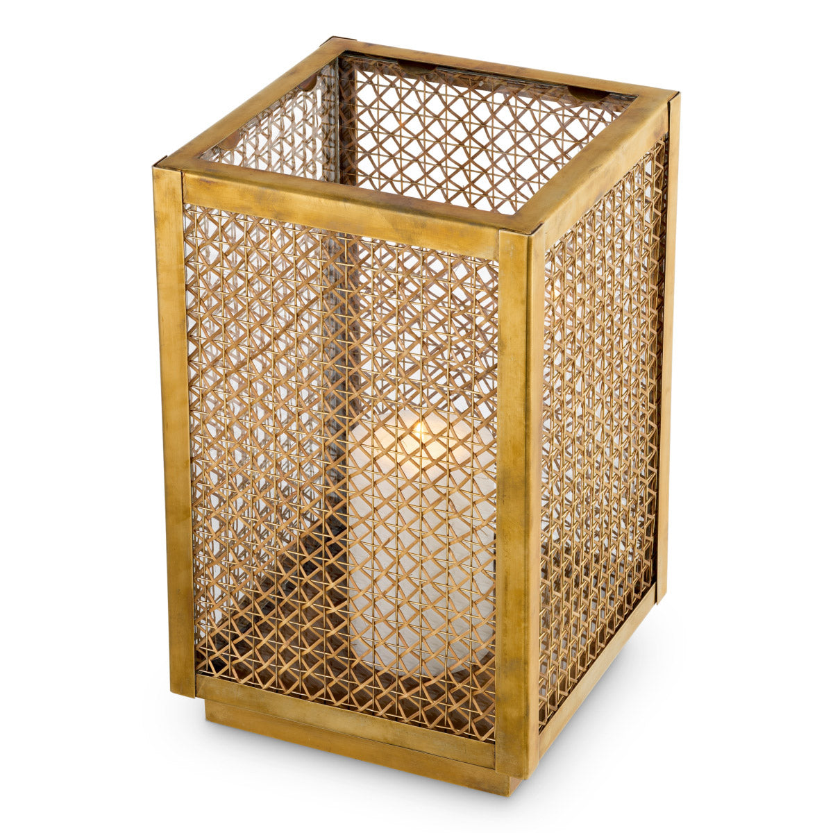 Hurricane Cairo S Vintage brass finish | rattan Accessories 119801 4