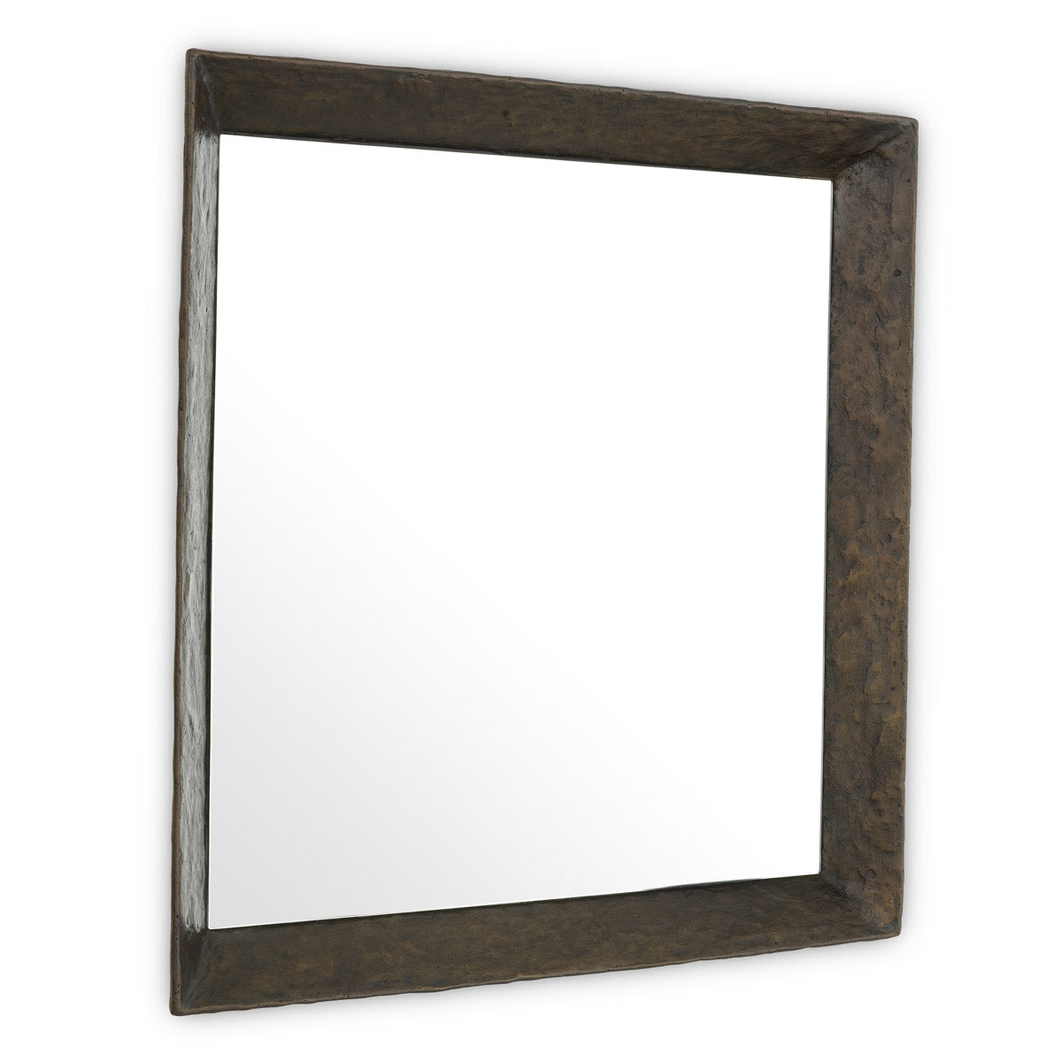 Angled view of Mirror Othello square showing proportions and detailing (Image 3)