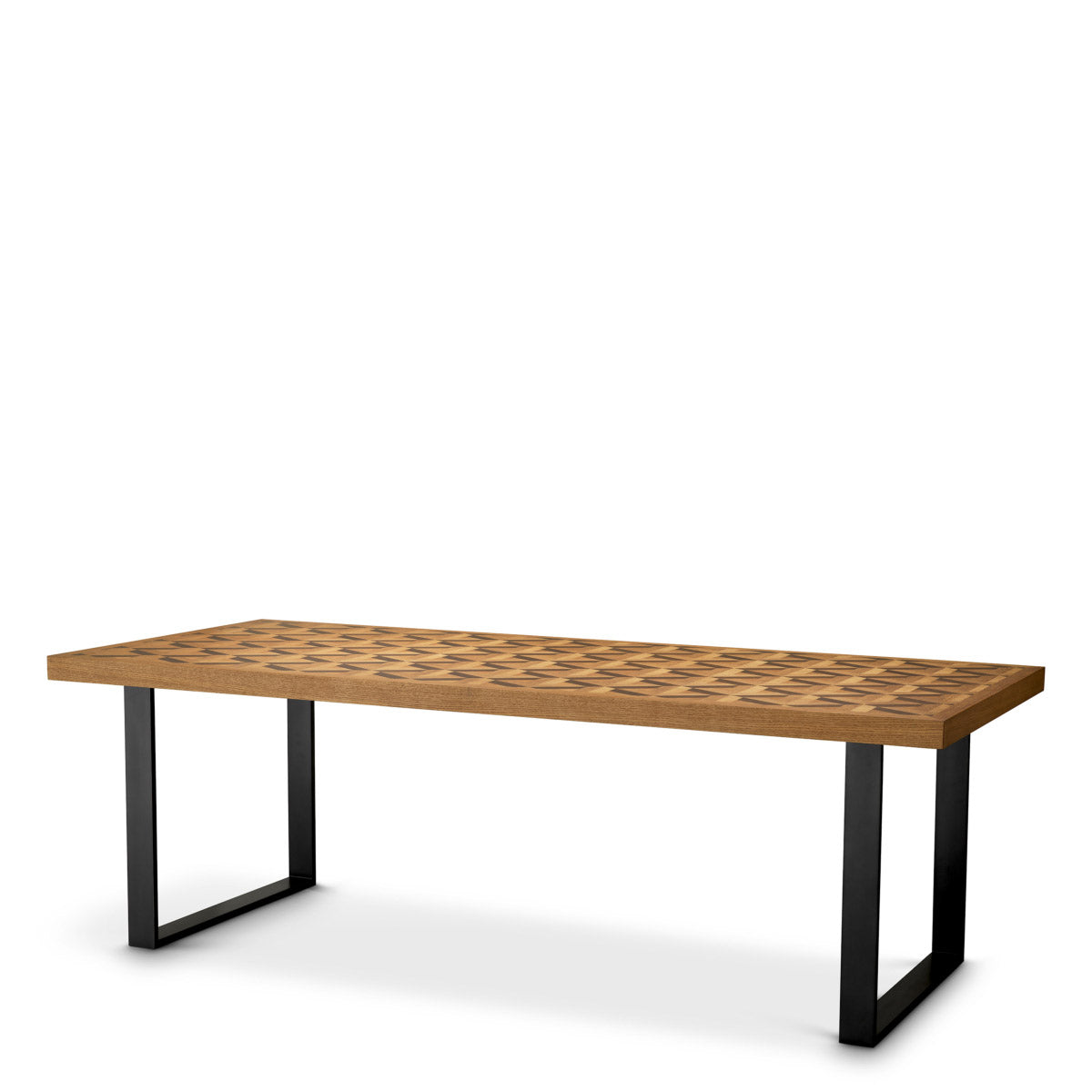Dining Table Rubicon S Oak veneer | bronze finish Tables 119843 4