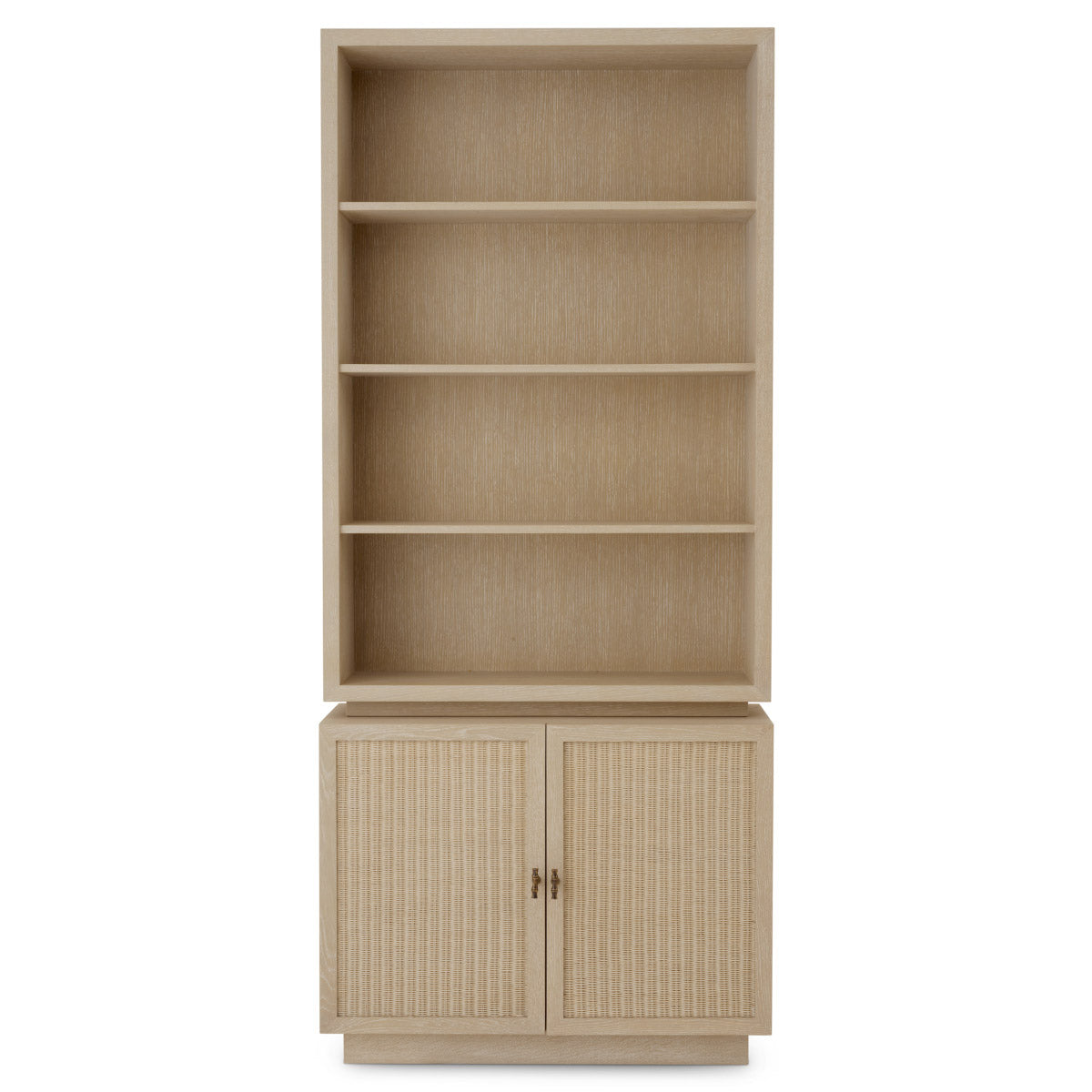Cabinet Borchard Washed oak veneer | woven rattan | bronze finish Cabinets 119877 4