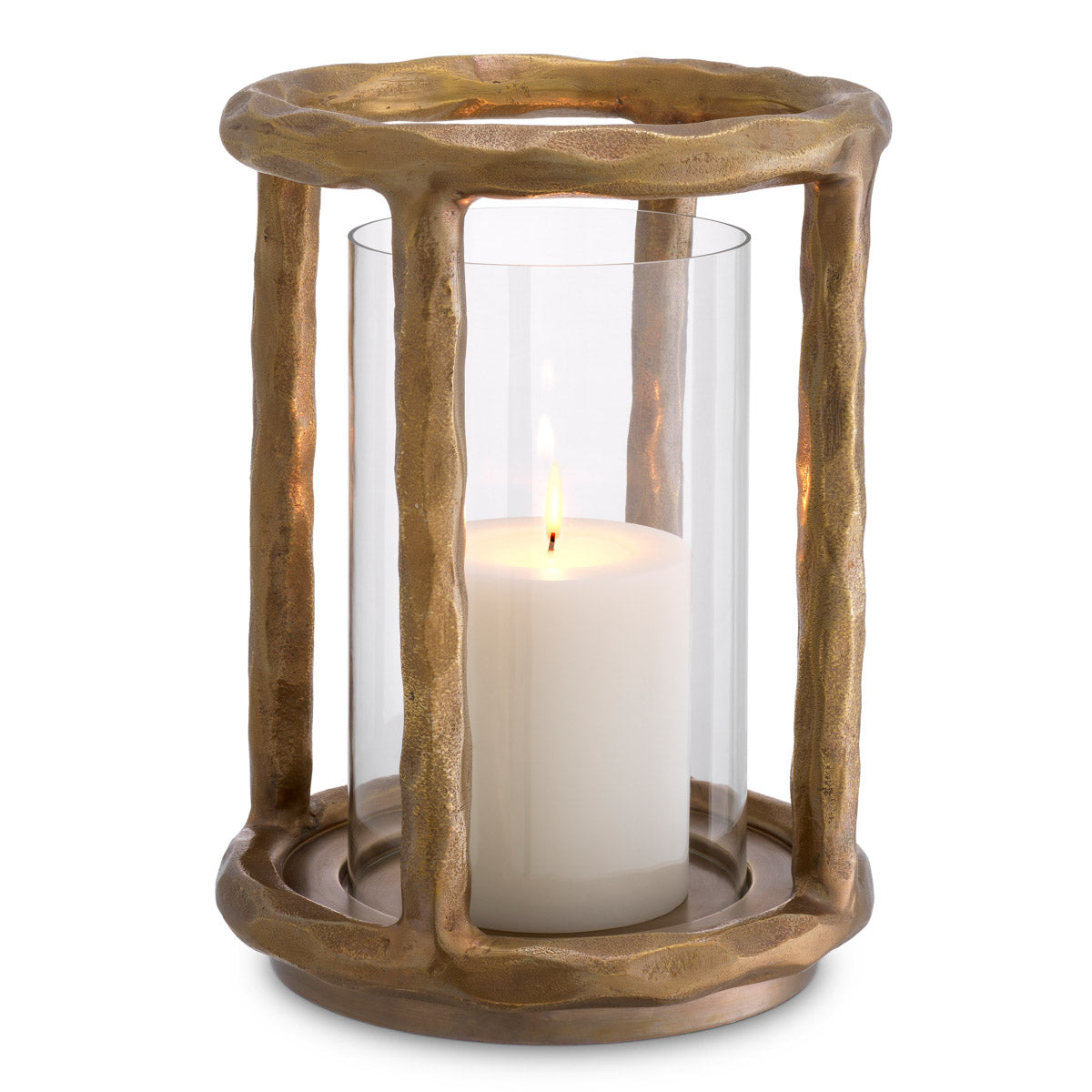 Hurricane Thorne Vintage brass finish | clear glass Accessories 119893 2