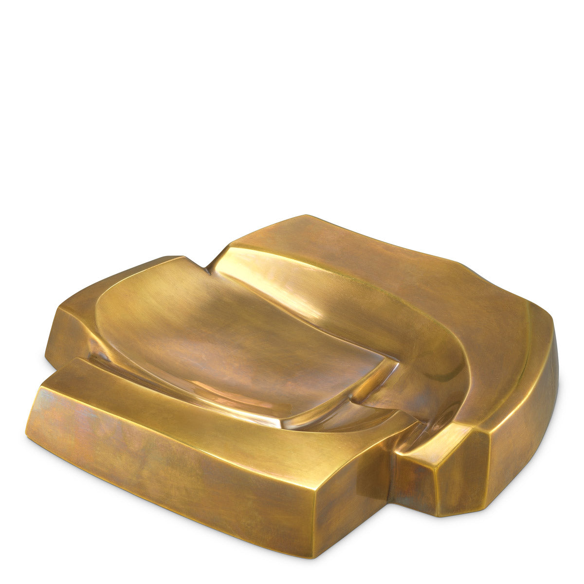 Close-up of Bowl Ashcomb highlighting Brass and Vintage Brass (Image 2)