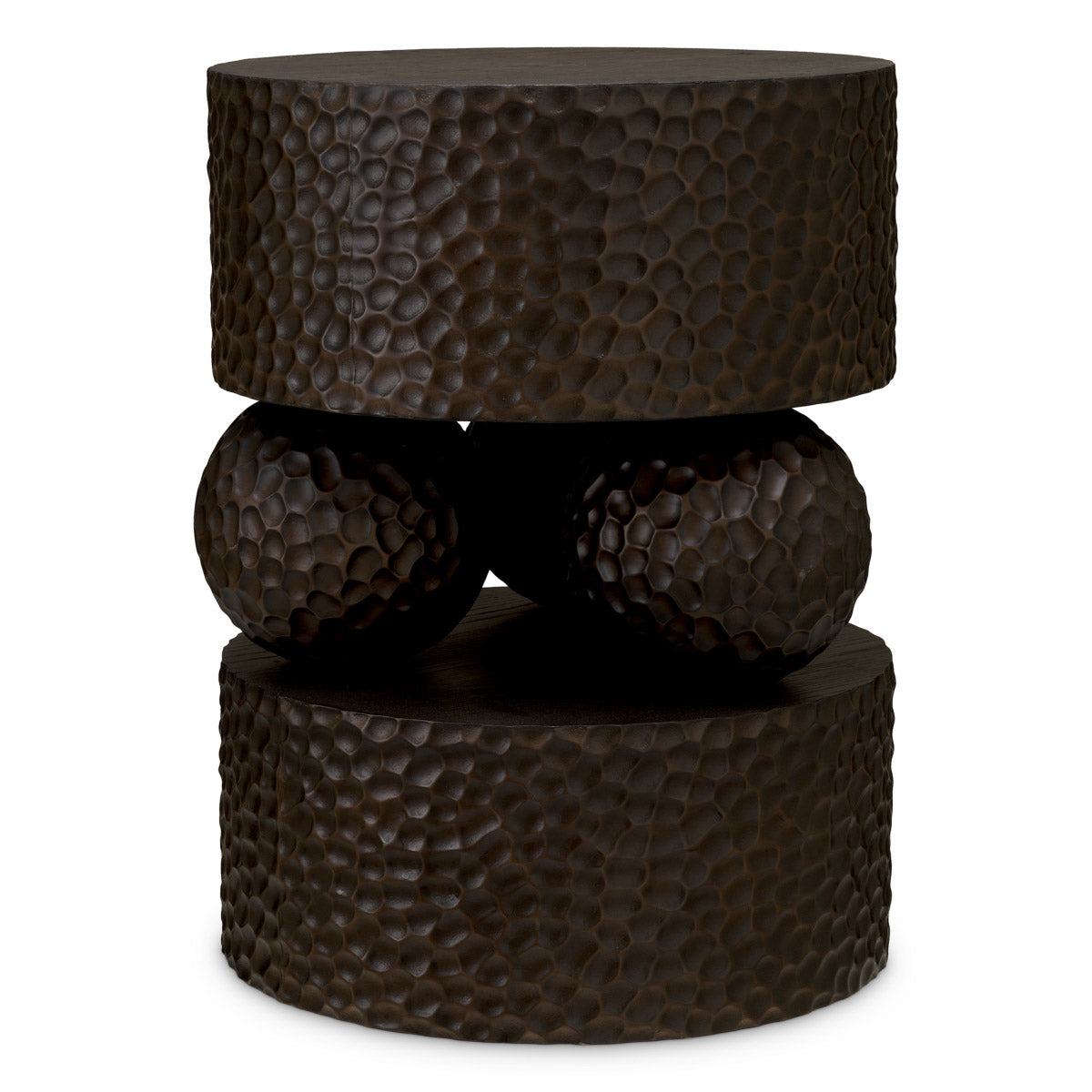 Side Table Thoren Ebony oak veneer Tables 119921 2