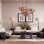 Coffee Table Bravon Ebony oak veneer Tables 119925 3