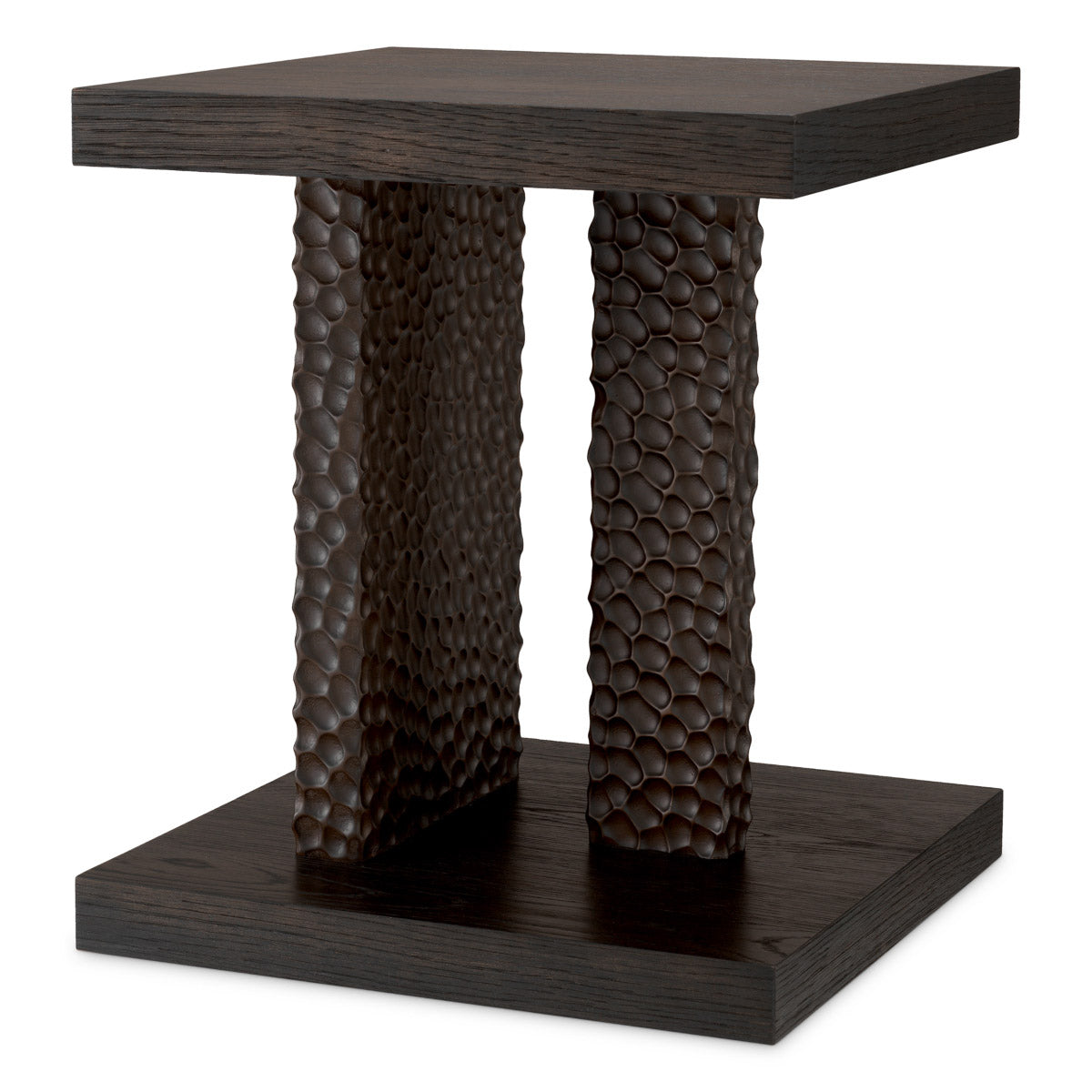 Side Table Bravon Ebony oak veneer Tables 119926 2