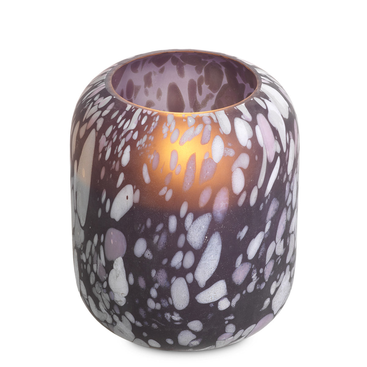 Vase Foxdale S by Eichholtz in a styled setting — Multi Colour Glass (Image 4)