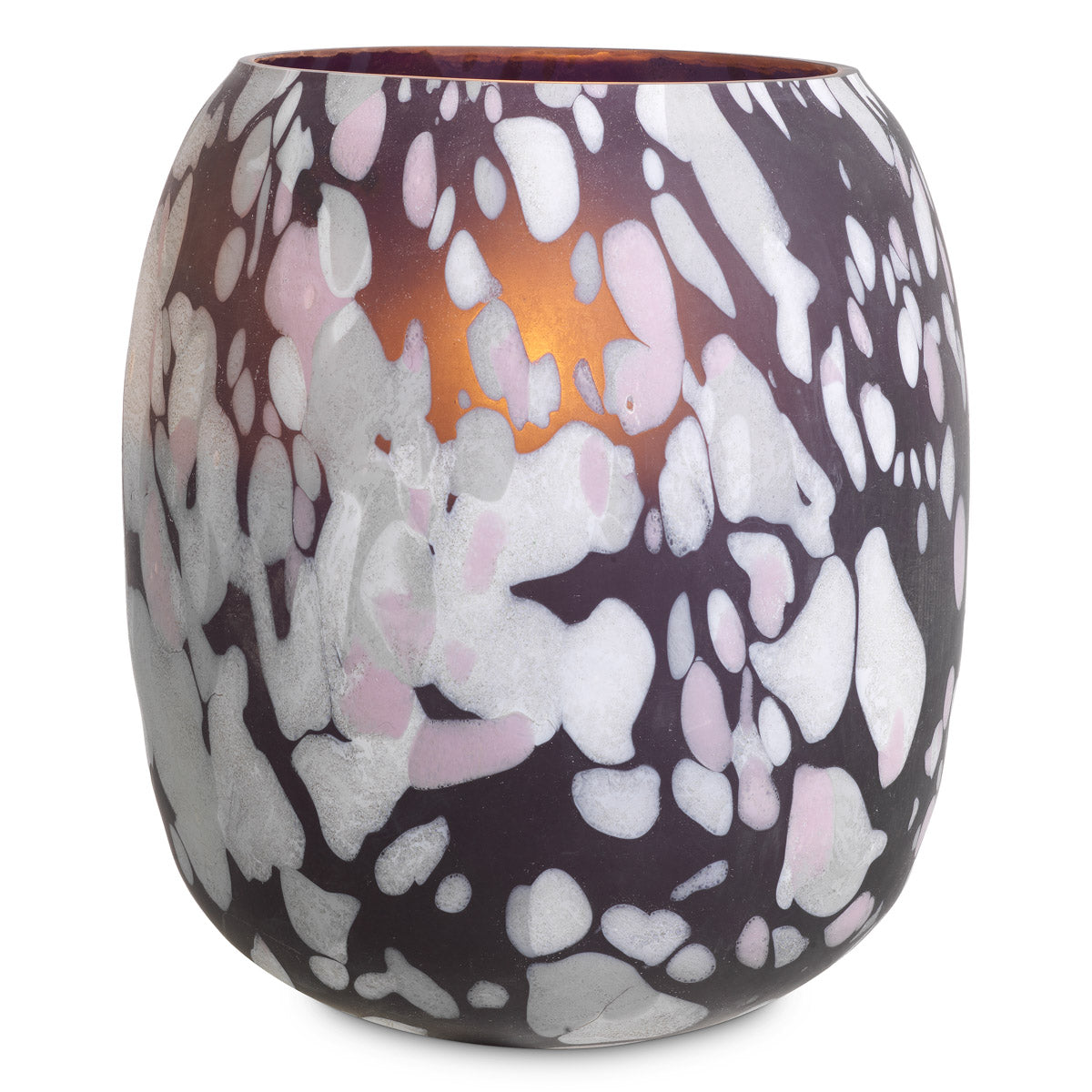 Close-up of Vase Foxdale L highlighting Glass and Multi Colour Glass (Image 2)