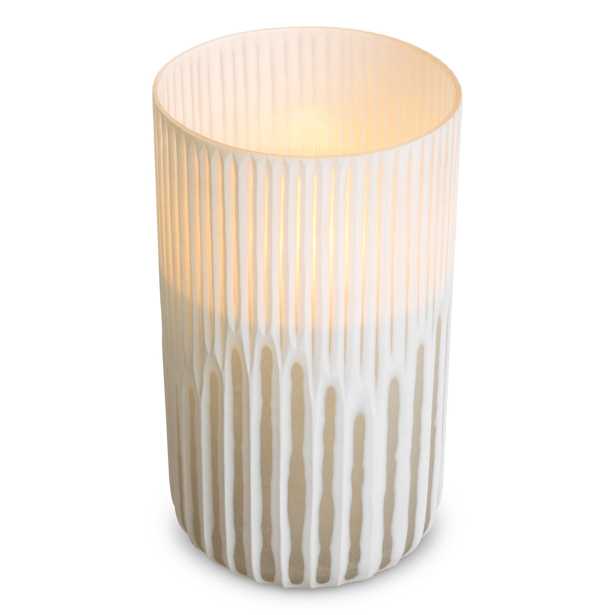 Close-up of Hurricane Westgrove L highlighting Glass and Off-white Glass (Image 2)