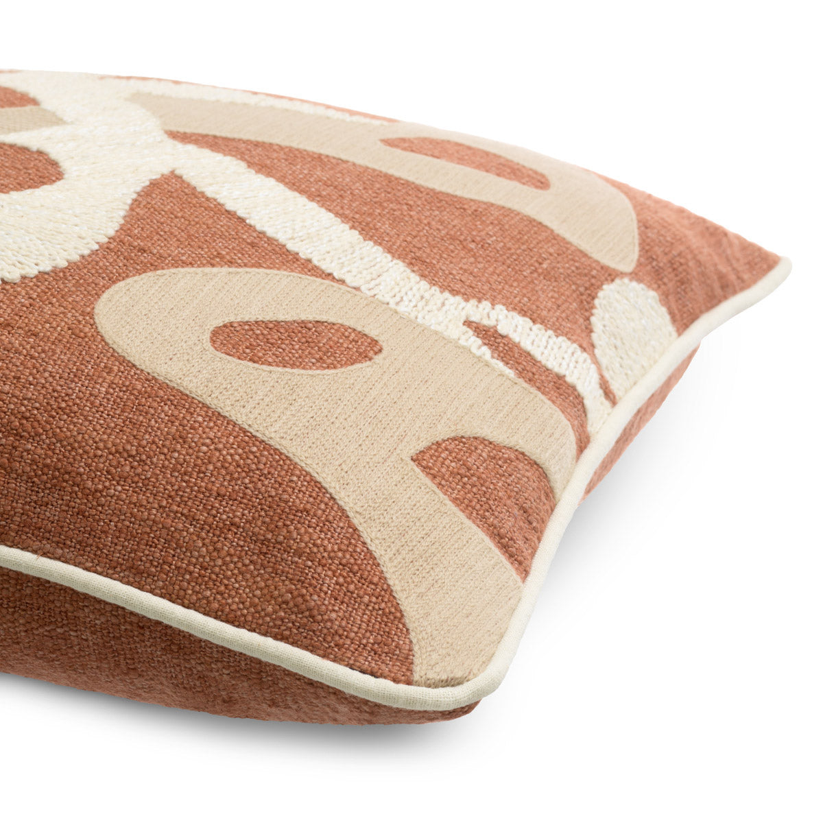 Cushion Saphira rectangular Orange | natural 50% polyester | 40% cotton | 10% linen Accessories 119951 3