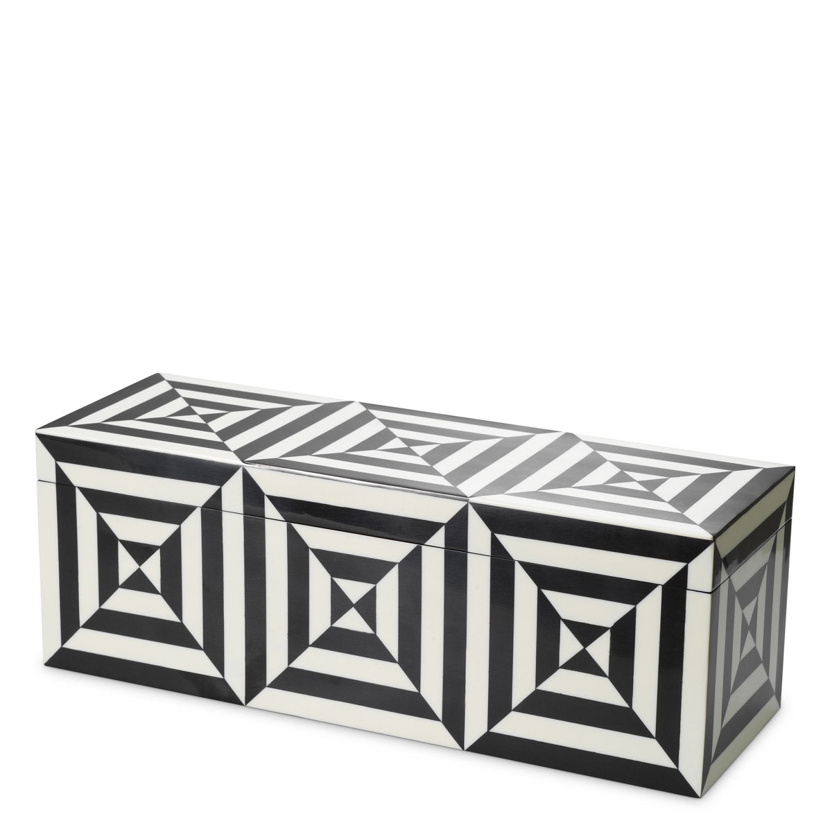 Eichholtz Box Hawtrone — Black & White Resin Inlay Design hero image (Image 1)