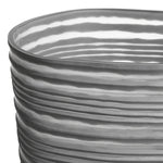 Detail shot of Vase Ashby L craftsmanship — Glass accents (Image 5)