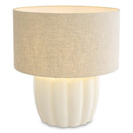 Table Lamp Barocco Off-white finish, Including linen mix shade 67% viscose | 33% linen Lighting 119977UL 4