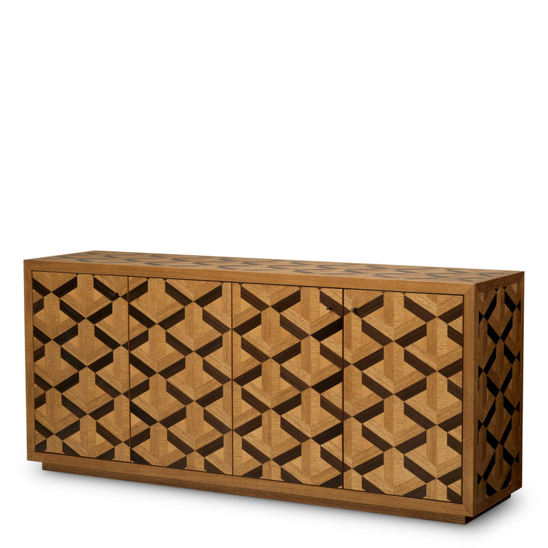 Dresser Rubicon Oak veneer Cabinets 120009 2