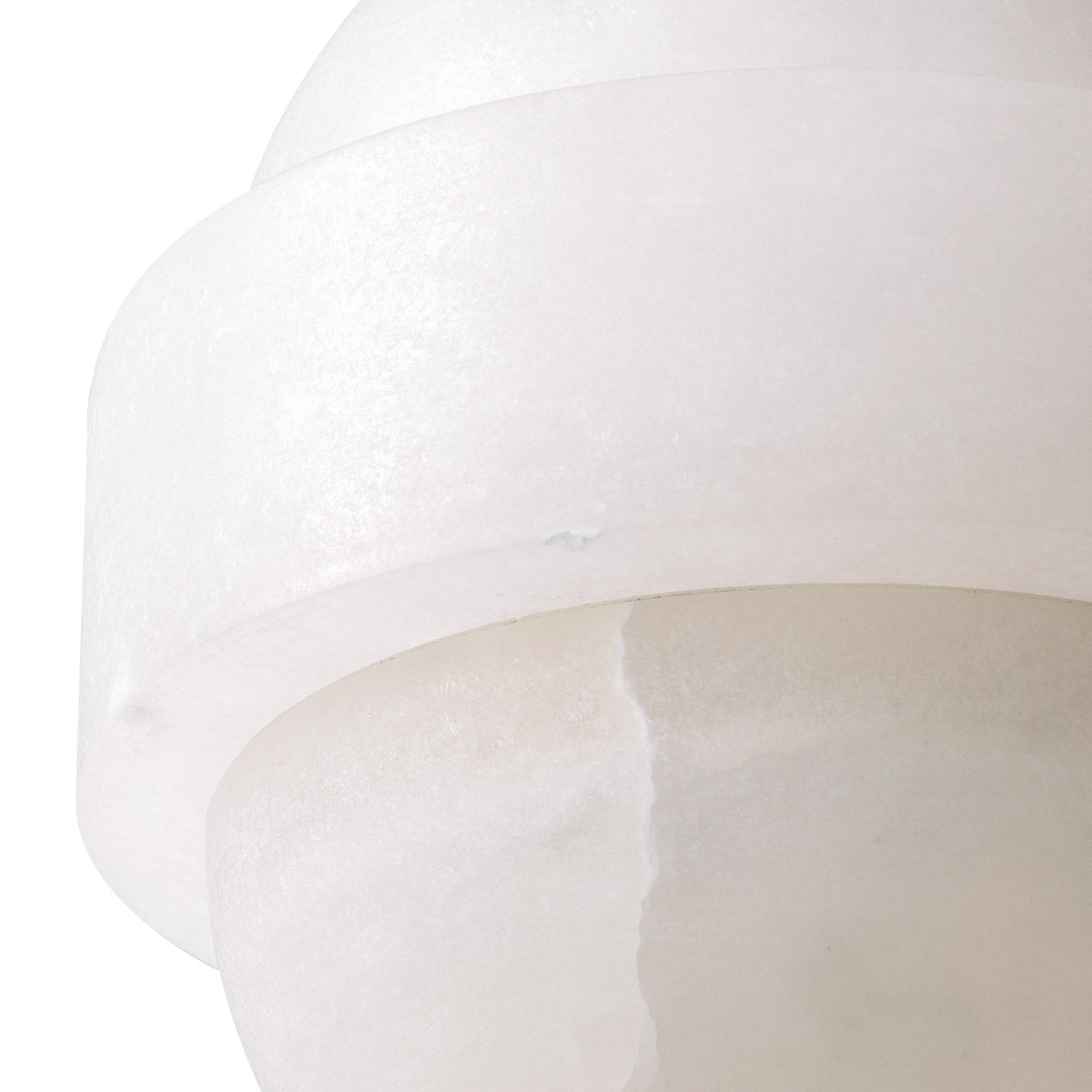 Detail shot of Chandelier Icarus craftsmanship — Brass, Alabaster accents (Image 5)