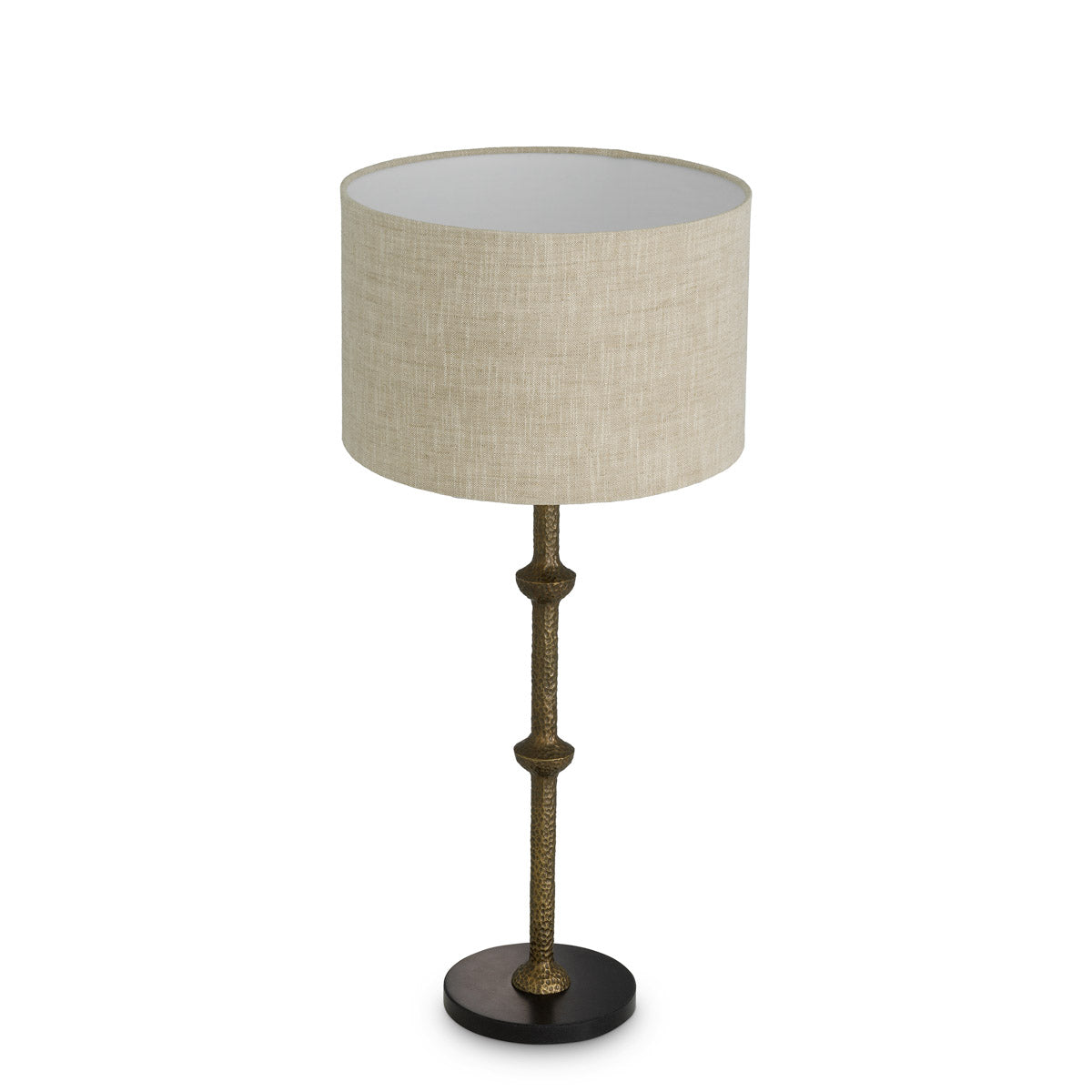 Detail shot of Table Lamp Lucente craftsmanship — Brass accents (Image 5)
